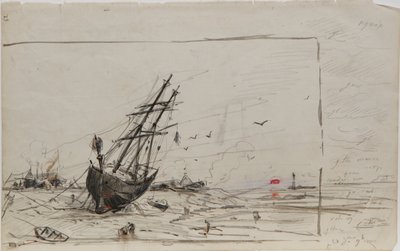 Drawing by Louis Marie Faudacq